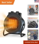 Saker Powerful Portable Heating Cannon -2000W-3000W Ptc Space Heater Wi New. Price: $69.89.