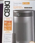Dreo Atom 416 Ceramic Heater 1500W Remote Control Timer Thermostat Safety New. Price: $19.99.