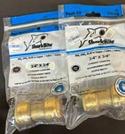 New Sharkbite Straight Coupling X3/4 (2PC) Pn: U016LFA. Price: $10.00.