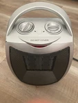 Portable Ceramic Space Heater 1500W 120V Utilitech H-7222 Gray Fast Used. Price: $8.00.