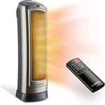 Lasko Oscillating Portable Ceramic Tower Heater 1500W Digital Thermostat Timer Open. Price: $75.90.