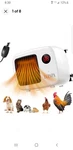 Thermostatic Dog House Heater With Anti-bite Wires, Wall-mounted Pet W... New. Price: $39.99.