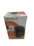 Comfort Zone CZ448 1500W Ceramic Electric Portable Heater - Black Open. Price: $26.99.