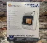 Mr. Heater 10,000 Btu Vent Free Radiant Natural Gas Open. Price: $219.00.