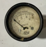 Vintage 1930'S 1940'S Vacuum Tube Heater Voltage - Sterling Volts Gauge Used. Price: $34.89.