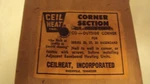 Vintage Baseboard Heater Corner Section. Series 20,25,30 Ceilheat. End New. Price: $10.00.
