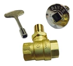 Dante 3/4IN. Quarter Turn Straight Gas Ball Valve Kit, Chrome New. Price: $39.95.