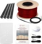 Heated Floor System Cable Kit 31 Sqft 240V Radiant Electric Heating New. Price: $796.60.