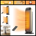 Dreo Indoor Space Heater With Remote, Thermostat, 3 Modes, Gold New. Price: $169.99.