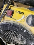 King PSH1215T 120V 1500W Portable Shop Heater - Yellow Used. Price: $85.00.