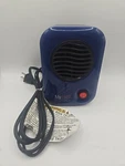 Lasko 102 Myheat Portable Electric 200W Ceramic 6" Space Heater, Blue Used. Price: $29.99.