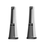 Lasko 1500W Air Logic Bladeless Electric Tower Space Heater With Remote (2 Pack) New. Price: $236.99.