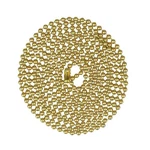Jandorf 60361 Brass Beaded Chain 5 Ft. With Connector New. Price: $7.83.