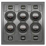 Bep Contour 1000 Series Int 6-WAY Switch Panel For Marine Boats New. Price: $160.36.