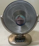 Optimus H-4438 2-SPEED Oscillating 14" Dish Radiant Heater No Remote Tested Used. Price: $49.95.