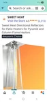 Sweet Directional Reflectors For Patio Heaters Pyramid And Column Fl... New. Price: $50.00.
