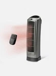 Lasko 1500W 22 In. Gray Electric Tower Ceramic Space Heater With Digital Display Open. Price: $49.49.