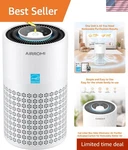 Airromi A2001 Purifier Energy-efficient & Quiet, 990 Sqft Coverage New. Price: $87.29.