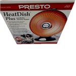 New Sealed Presto Heatdish Plus Parabolic Electric Heater Model #07917 (i). Price: $130.00.