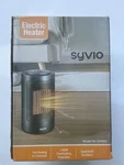 Syvio SSH001 Electric Portable Heater 1500W Black Oscillation Fast Heating Dial New. Price: $26.19.