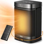 Space Heater, 1500W Portable Electric Heaters For Indoor Use, Ptc Ceramic New. Price: $75.97.