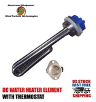 Dc Water Heater Element 12 Volt 250 Watt With Thermostat 140 Degrees F New. Price: $35.10.