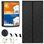 Magnetic Thermal Insulated Door Curtain, Insulation Cover Screen For Doo... New. Price: $42.42.