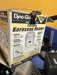 Dyna-glo 23000 Btu Portable Kerosene Heater Model RMC-95-C7 Open Box. Price: $145.00.