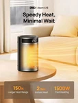 Dreo 1500W Space Heater With Remote & Timer. Model DR-HSH006A New. Price: $35.00.