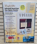 Comfort Glow 18,000 Btu Gas Heater Indoor Use Vent-free 600 Sq Ft -new!. Price: $199.99.