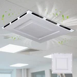 Croblissful 1 Pcs 24" X Ceiling Vent Deflector 4-WAY Air Comm New. Price: $83.72.