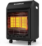 Camplux 18,000 Btu Outdoor Propane Heater With Ods & Tip-over Protection, 3-SETT New. Price: $305.99.