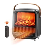 1200W Electric Indoor Space Heater Knob Control 3D Flame Portable Home Fireplace New. Price: $49.99.