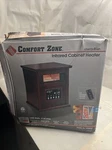 Comfort Zone CZ2020C 1,500-WATT Infrared Quartz Wood Cabinet Heater Used. Price: $66.66.