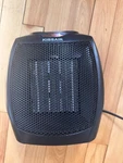 Kissair H56902X-BLACK Compact 950W/1500W Space Heater With Thermostat Etl Used. Price: $20.00.