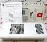 Stelpro RWF0501W Pulsair White Wall Fan Heater 500W 120V Open. Price: $130.58.