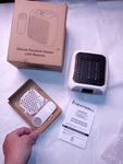 Heatwell Wall Unit Deluxe Person Ceramic Heater Programable W/ Remote Nib Open. Price: $35.00.