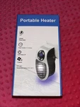 Upwsma Portable Electric Space Heater. Wall Plug In, 2 Speeds, + Timer Function New. Price: $15.00.