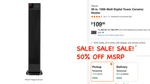 Sale! 50% Pelonis 30" 1500W Tower Space Heater Open Box** New. Price: $54.99.