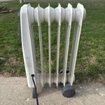 Lakewood Oil Space Radiator Heater Model 2727 120V 1500W Used. Price: $45.00.