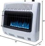 Mr. Heater MHVFBF30NGBT 000 Btu Vent Free Blue Flame Natural Gas Used. Price: $189.99.