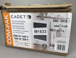 Cadet CSC202TW Com-pak Electric Wall Heater With Thermostat 240/208V 2000/1500W Open. Price: $119.99.