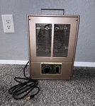 Markel Model 55T Portable Electric Space Heater 1500W 120V Automatic Vintage Usa Used. Price: $130.00.
