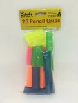 Grips (25 Pk) Triangle Style, Multi-colors Fits Pencils/pens & Crayons New. Price: $7.49.