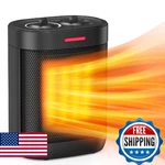Pereysi Ceramic Personal Space Heater For Office Desk & Rv, 1000W/700W Low Watta New. Price: $39.75.