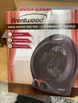 Brentwood H-F301BK Prtable Electric Space Heater And FAN-1500-WATT/ Black New. Price: $30.99.