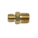 Mr. Heater F276153 Gold Solid Brass Propane Fitting 3/8 X 9/16 Mpt Dia. In. New. Price: $10.00.