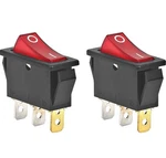 Pack 120927-24 Off Volt 3 Prong Plug Rocker Switch Lighted For Electric New. Price: $14.98.