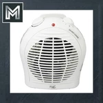 Vie Air VA-305 1500W Portable Dual Setting Fan Heater White New. Price: $26.99.