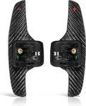 Real Carbon Fiber Wheel Paddle Shifters For Chevy Camaro 2016-2024 (red & +) New. Price: $108.34.